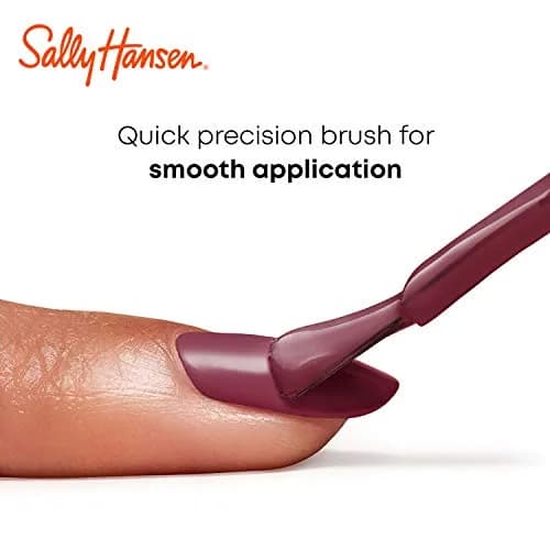 Sally Hansen Miracle Gel Nail Polish 0.5 Fl Oz | Long-Lasting, No UV Needed, Glossy Red Eye thumbnail 4