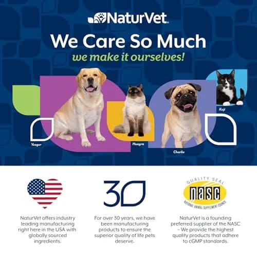 NaturVet Stool Ease Supplement for Dogs – 40 Soft Chews | Supports Normal Bowel Function thumbnail 7