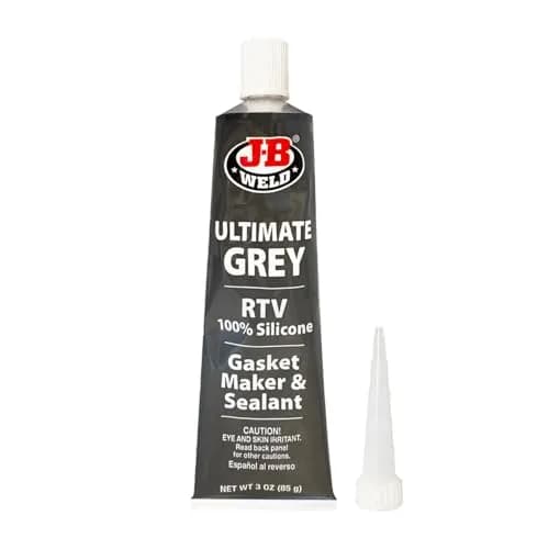 J-B Weld Ultimate Gray RTV Silicone Sealant 85g (3 oz) | Waterproof, Heat-Resistant Gasket Maker thumbnail 2