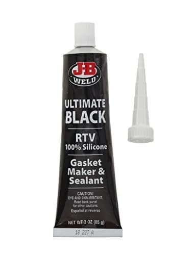 J-B Weld Ultimate Black RTV Silicone Gasket Maker and Sealant 3 oz (88.7 ml) | Oil & Petroleum Resistant thumbnail 2
