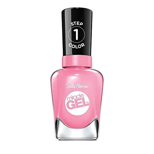 Sally Hansen Miracle Gel Nail Polish Pink Cadillaquer 269 | No UV Lamp, 8-Day Chip-Resistant Gel Finish thumbnail 1