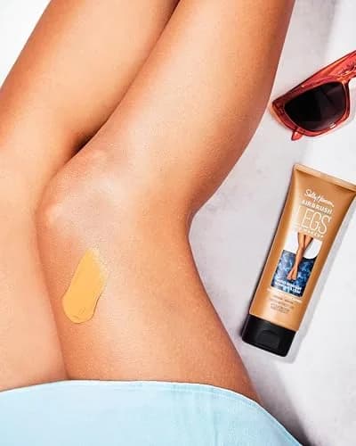 Sally Hansen Airbrush Legs Lotion - Fairest, 4.4 Fl Oz | Natural Tan Finish thumbnail 4