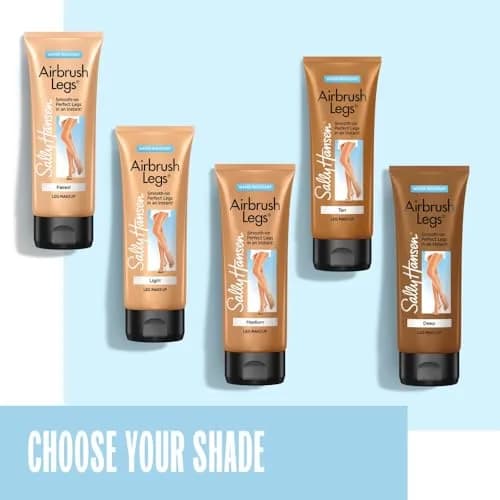 Sally Hansen Airbrush Legs Lotion - Fairest, 4.4 Fl Oz | Natural Tan Finish thumbnail 3