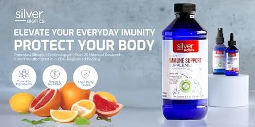 American Biotech Labs Silver Biotics 8 Fl Oz | Immune Support with SilverSol Technology thumbnail 8