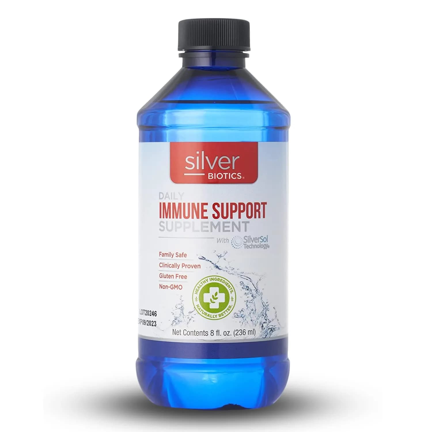 American Biotech Labs Silver Biotics 8 Fl Oz | Immune Support with SilverSol Technology