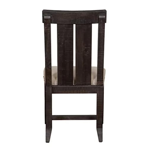 Modus Furniture Yosemite Solid Wood Dining Chair, Cafe | Armless, 24x20x40 in | Rustic Industrial Style thumbnail 4