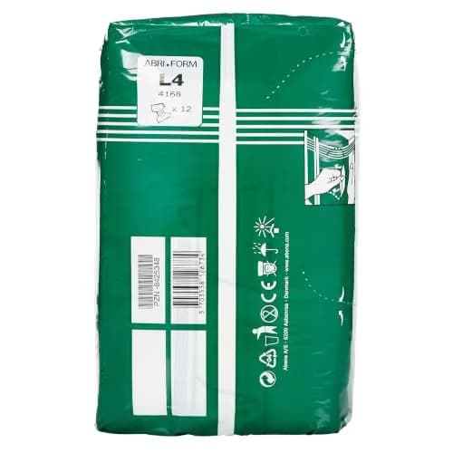 Abena Abri-Form Comfort L4 Plastic-Backed Briefs, Large 40"-60" Waist/Hips, 4000ml Absorbency | High-Security Incontinence Protection thumbnail 4