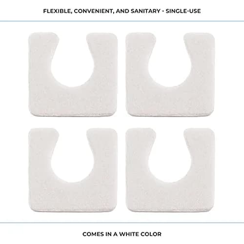 ForPro Sole Toe Separators, 144ct, White | Ultra-Soft Foam for Pedicure & Nail Polish (70-120 chars) thumbnail 7