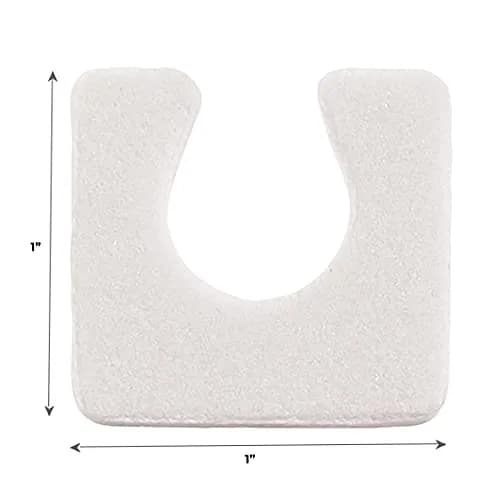 ForPro Sole Toe Separators, 144ct, White | Ultra-Soft Foam for Pedicure & Nail Polish (70-120 chars) thumbnail 2