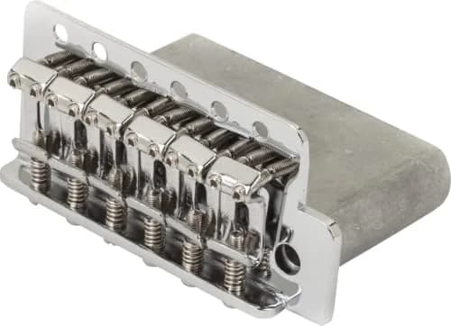 Fender Vintage-Style Standard Series Stratocaster Tremolo Assemblies | Chrome Bridge for Electric Guitar thumbnail 1