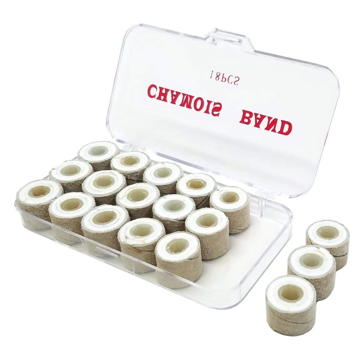 Beauticom Chamois Buffer Band (18 Pieces) | Nail Buffers & Files for Nail Care in India