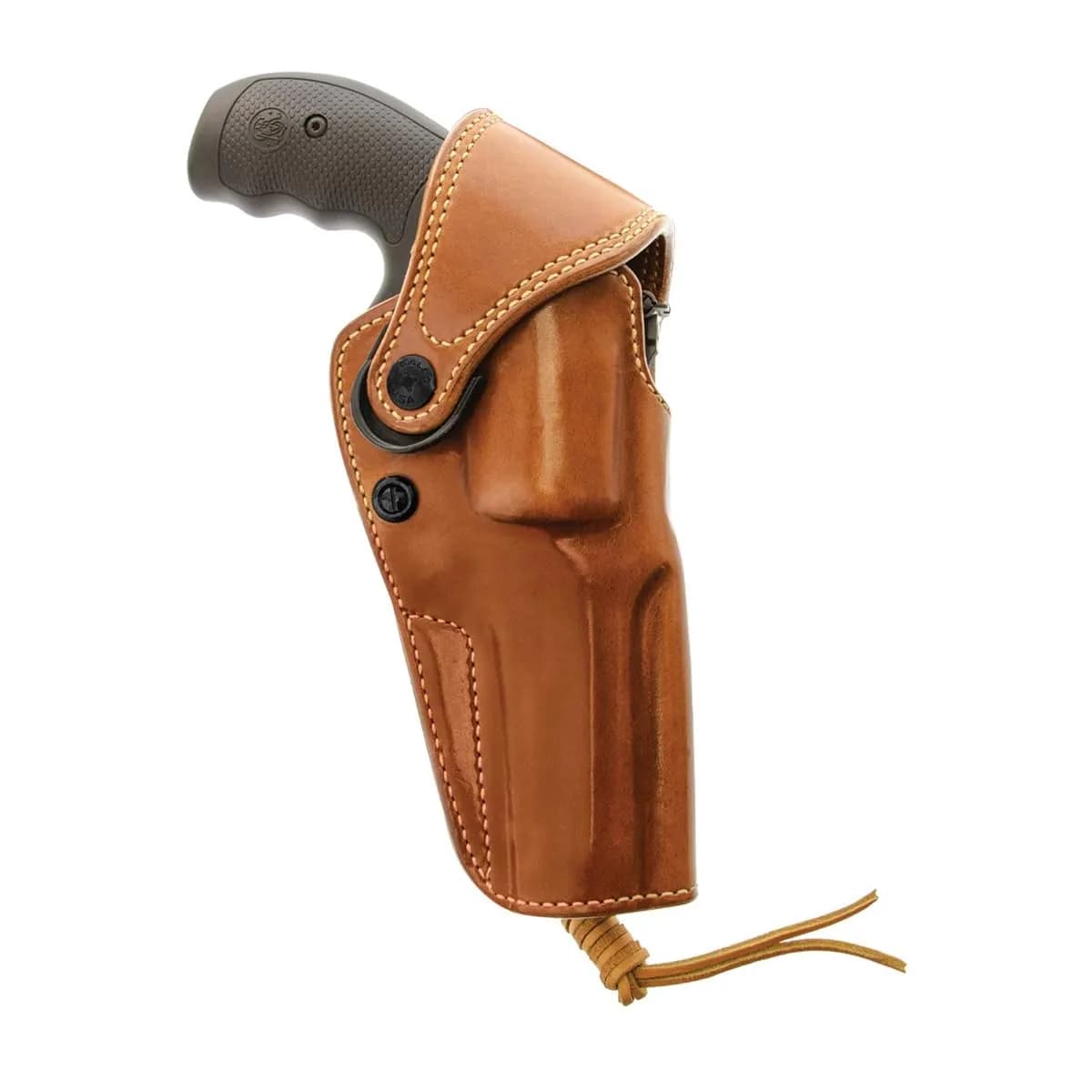 Galco Big Iron Belt Holster Compatible with S&W N Frame 6"/6 1/2"/4" & Colt Anaconda 6" | Premium Leather, Adjustable Fit, Right Hand