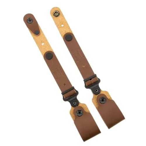 Galco Horizontal Shoulder System Tie Down Set 2.0 | Full Grain Leather, Adjustable Fit (70-120 chars) thumbnail 2