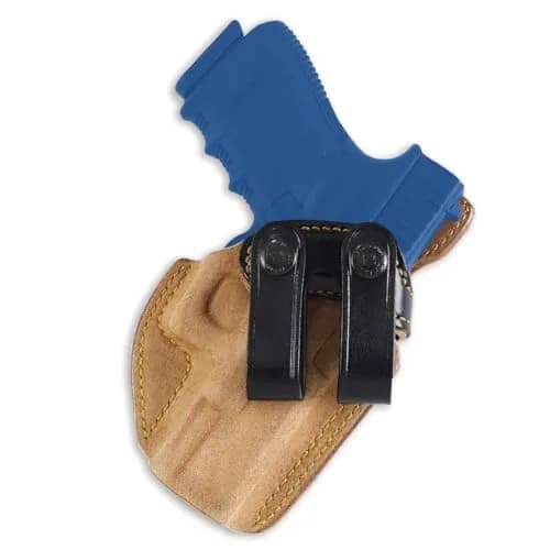 Galco Holsters Royal Guard 2.0 IWB Holster Compatible with CZ P10M, Glock 43, 43X, 43X MOS, Black, Right Hand | Premium Horsehide, Concealed Carry - main product image