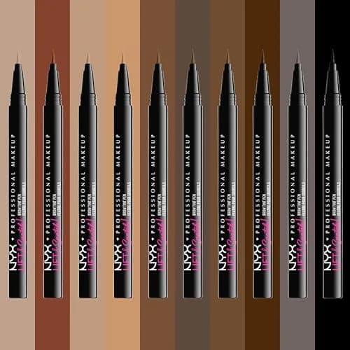NYX PROFESSIONAL MAKEUP Lift & Snatch Eyebrow Tint Pen, Gray Black | Microbrush, 16HR Smudge-Resistant thumbnail 5