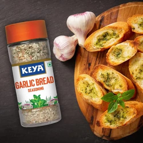 KEYA Garlic Bread Seasoning All Natural Healthy Spice Blend 50g (1.76 oz) | Premium Freeze-Dried Herbs thumbnail 3