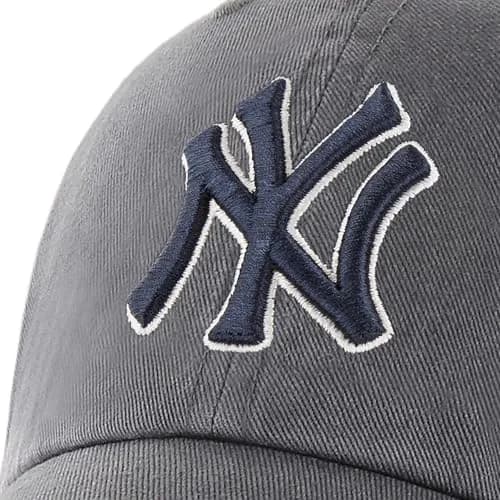 47 New York Yankees Adjustable Cap Charcoal | Vintage Fit & MLB Licensed thumbnail 4