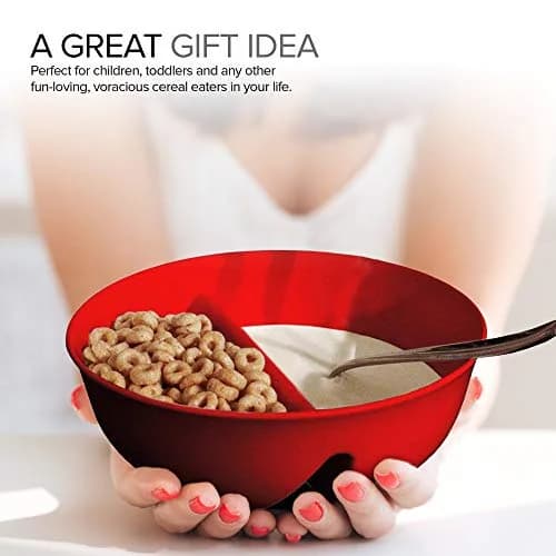 Just Solutions Crunch Anti-Soggy Cereal Bowl - Keeps Cereal Crunchy | BPA Free | Microwave Safe | Pack of 3 thumbnail 8