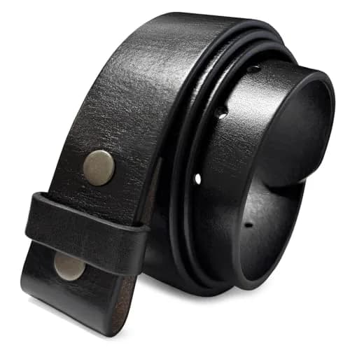 Belts.com Full Grain Leather Belt Strap 36 | No Slot Hole, Vintage Finish thumbnail 1
