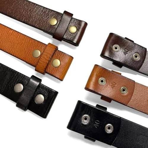 Belts.com Full Grain Leather Belt Strap 36 | No Slot Hole, Vintage Finish thumbnail 4