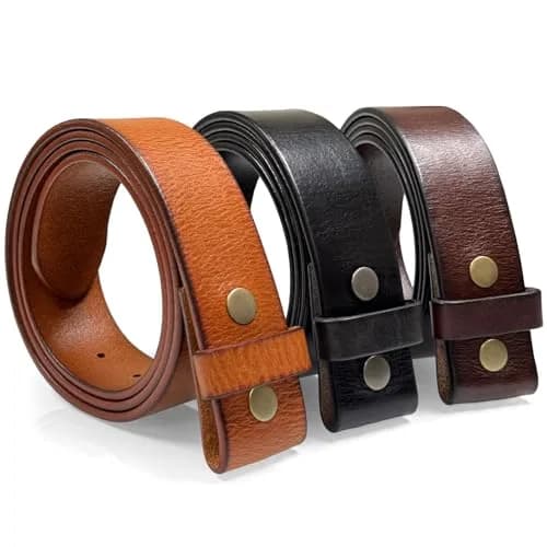 Belts.com Full Grain Leather Belt Strap 36 | No Slot Hole, Vintage Finish thumbnail 2