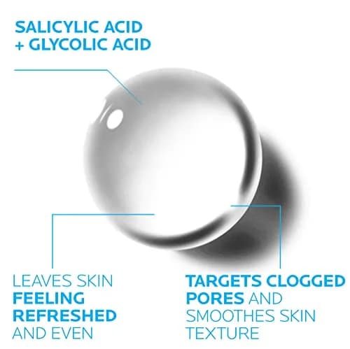 La Roche-Posay Effaclar Clarifying Solution Acne Toner 200ml (6.76 Fl Oz) | Exfoliates Pores for Oily Skin thumbnail 2