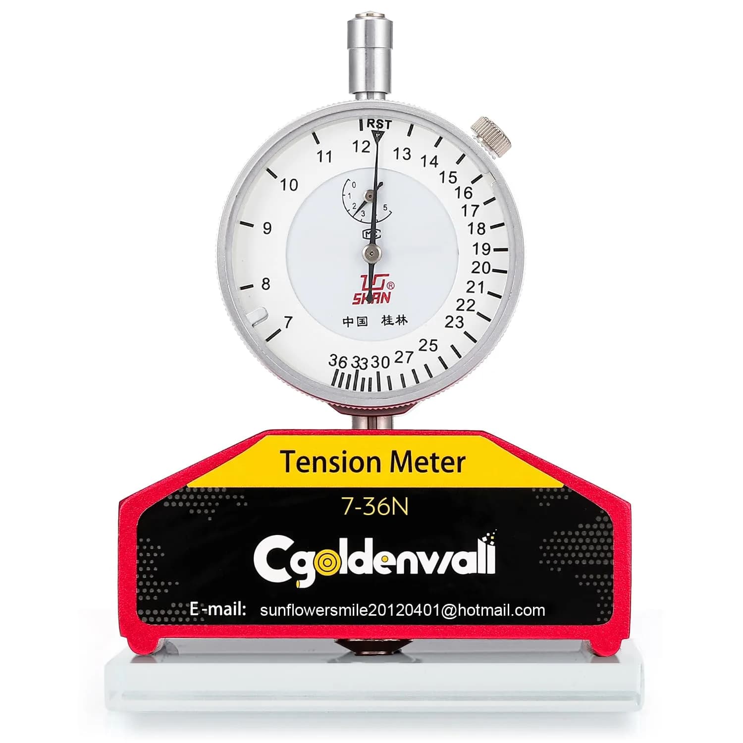 CGOLDENWALL High Precision Silk Screen Printing Tension Meter 7-36N | Accurate Force Measurement Tool - main product image