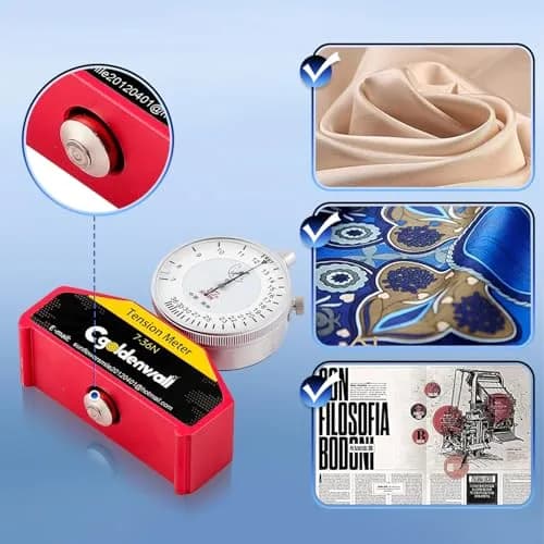 CGOLDENWALL High Precision Silk Screen Printing Tension Meter 7-36N | Accurate Force Measurement Tool thumbnail 4