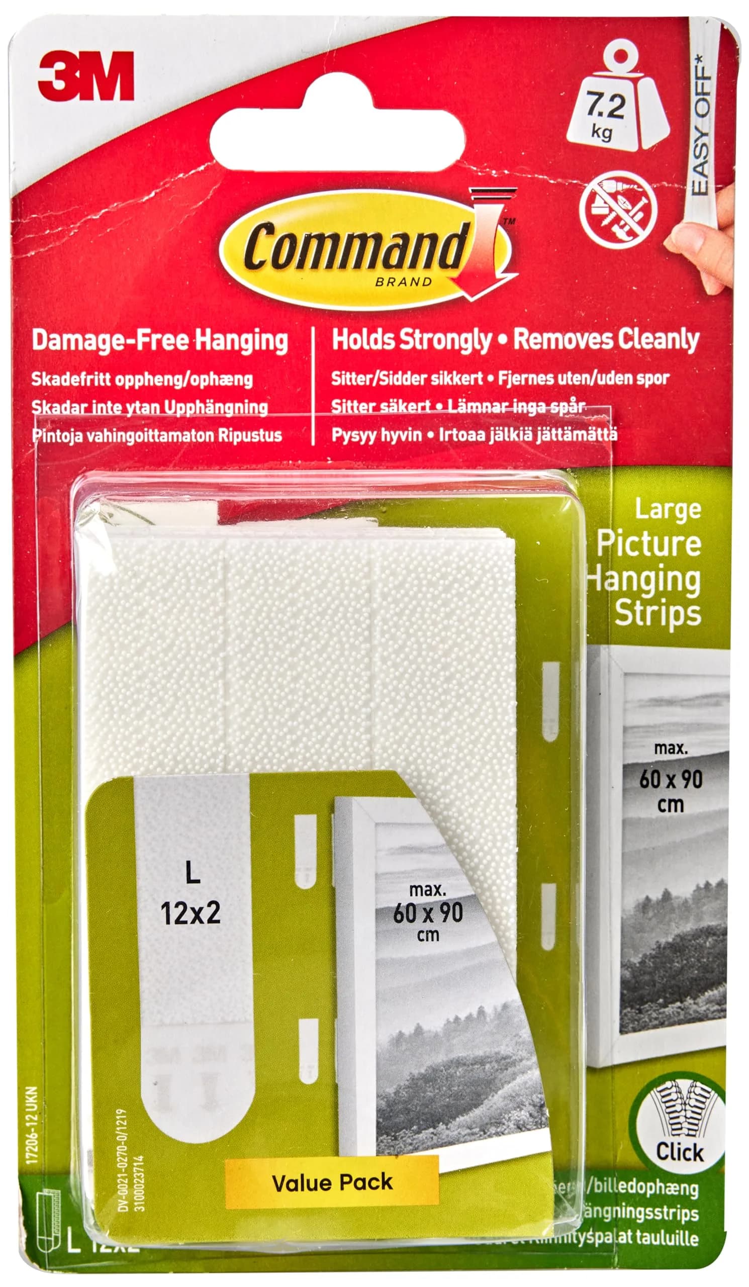 Command White Picture Hangers Value Pack | Damage-Free Decorating for Gallery Walls - main product image