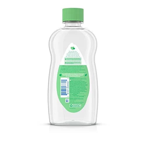 Johnson's Baby Oil with Aloe Vera & Vitamin E 414ml (14 fl oz) | Locks in 10x More Moisture for Soft Skin thumbnail 2