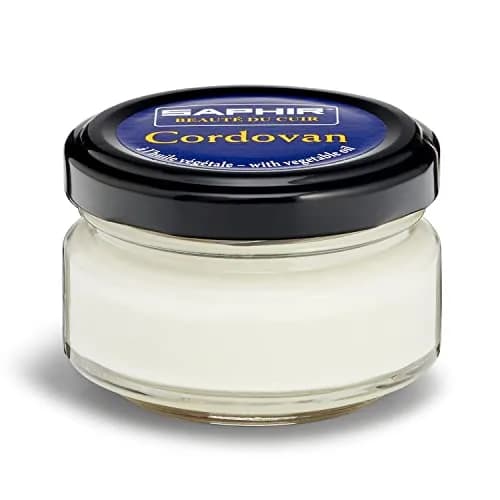 Saphir Crème Cordovan Shoe Polish 50ml (1.69 Fl Oz) | Natural Formula for Shell Cordovan Leather thumbnail 1