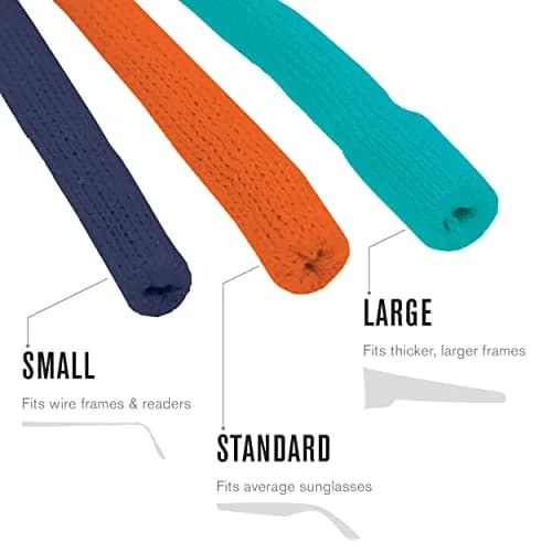 Chums Neoprene Classic Large Frame Eyewear Retainer - Red | 40.64cm (16") Floating Strap thumbnail 7