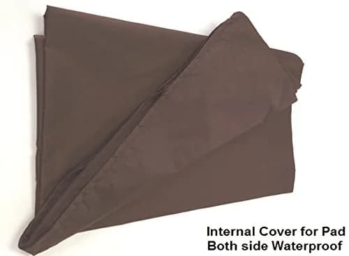 Dogbed4less Waterproof Internal Zipper Duvet Case for Jumbo/XXXL Pet Beds 150cm x 130cm (59"x51") | Protects Memory Foam Inserts thumbnail 3