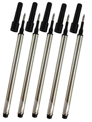 Gullor Spiral Refills for Jinhao Pen | 0.7mm Black Ink, Set of 10 thumbnail 1