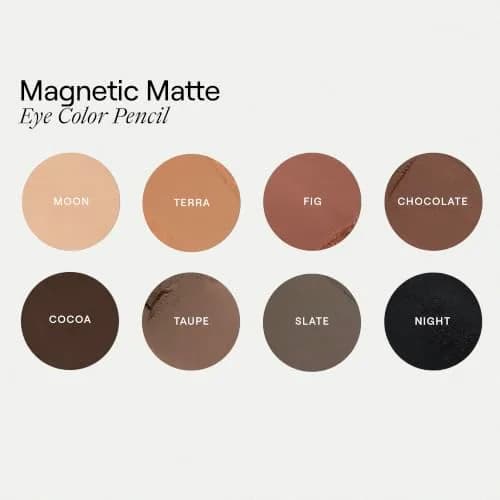 Nudestix Magnetic Matte Eye Color 3-in-1 | Waterproof, Long-Wear, Vegan & Cruelty-Free | Shade: Night thumbnail 5