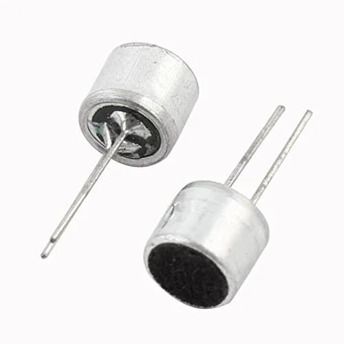 uxcell Electret Microphone Inserts 6050 | Multipurpose Condenser Microphone for Electronics (6 x 5mm, 5 pcs) thumbnail 2