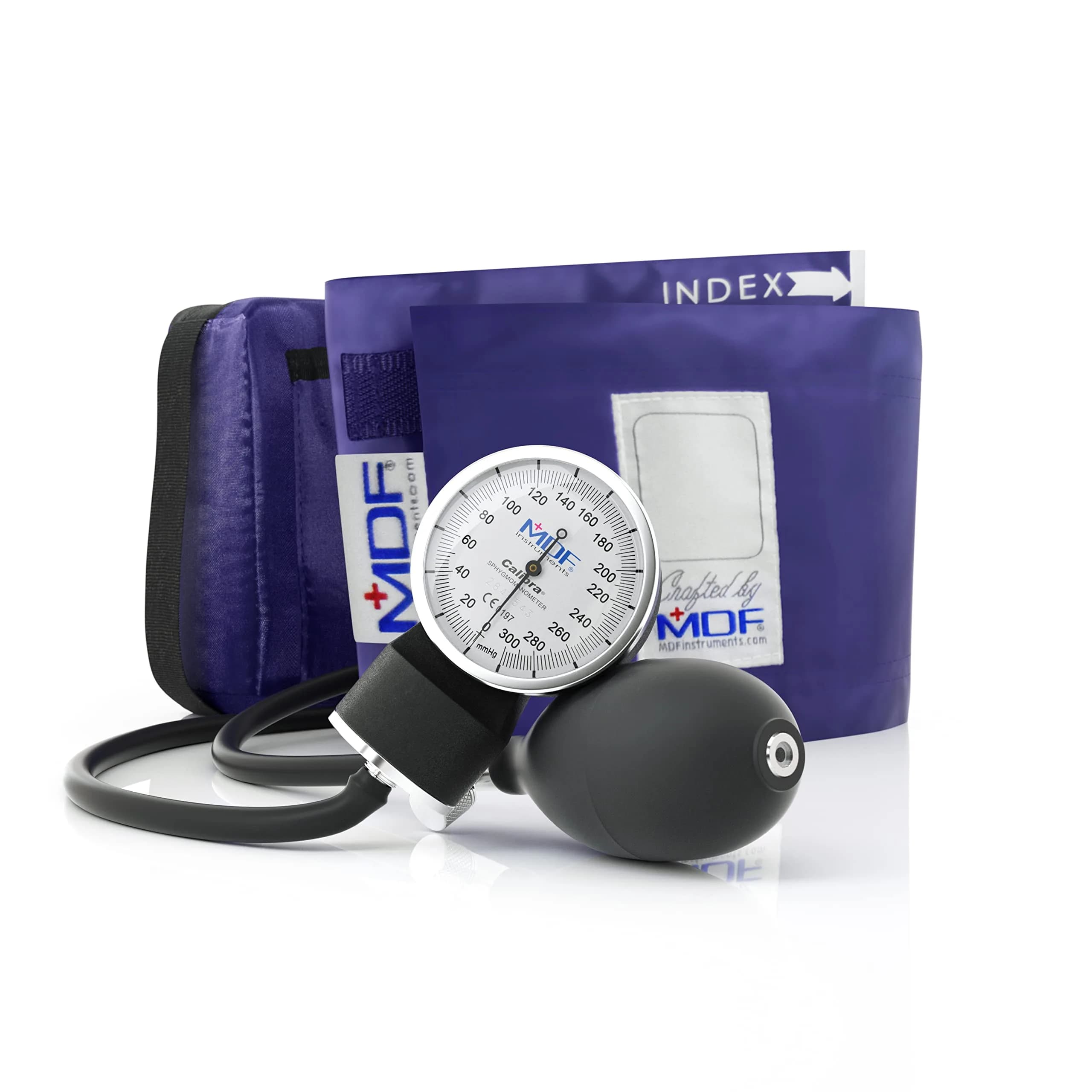 MDF Instruments Calibra Aneroid Sphygmomanometer with Adult Cuff & Carrying Case | Lifetime Calibration - main product image