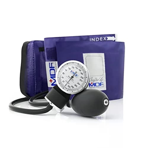 MDF Instruments Calibra Aneroid Sphygmomanometer with Adult Cuff & Carrying Case | Lifetime Calibration thumbnail 1