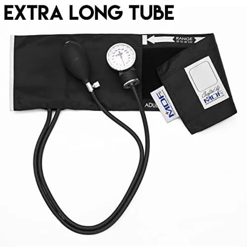 MDF Instruments Calibra Pro Aneroid Sphygmomanometer with Adult Cuff & Case | Lifetime Calibration, Professional Grade thumbnail 5