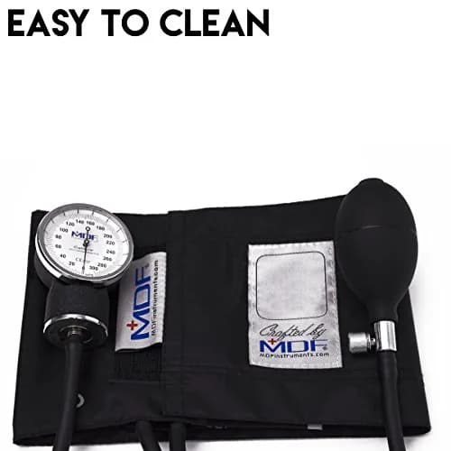 MDF Instruments Calibra Pro Aneroid Sphygmomanometer with Adult Cuff & Case | Lifetime Calibration, Professional Grade thumbnail 7