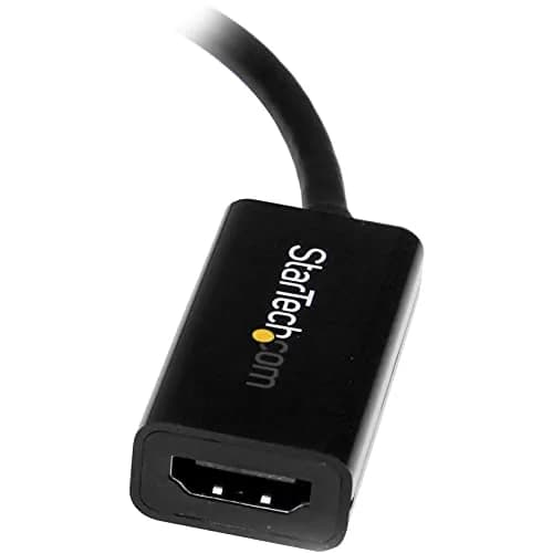 StarTech.com Active Mini DisplayPort to HDMI Adapter 15cm Cable | 4K 30Hz, 1080p, DPCP thumbnail 2