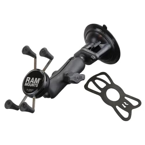 RAM MOUNTS X-Grip Windshield Phone Mount with Twist-Lock Suction Cup Base | Universal Smartphone Holder for Vehicles thumbnail 2