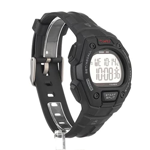 Timex Men's Ironman Classic 30 38mm Watch, Black Case Black Strap | 100-Hour Chronograph & INDIGLO thumbnail 4