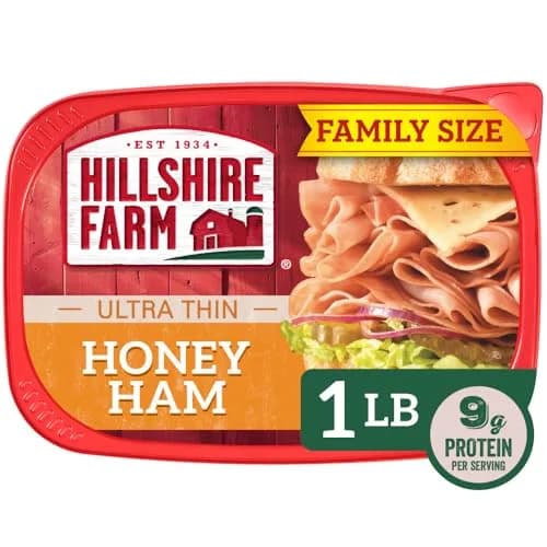 Hillshire Farm Honey Ham 16 oz | Ultra Thin Sliced, Slow Roasted, No Artificial Preservatives thumbnail 1
