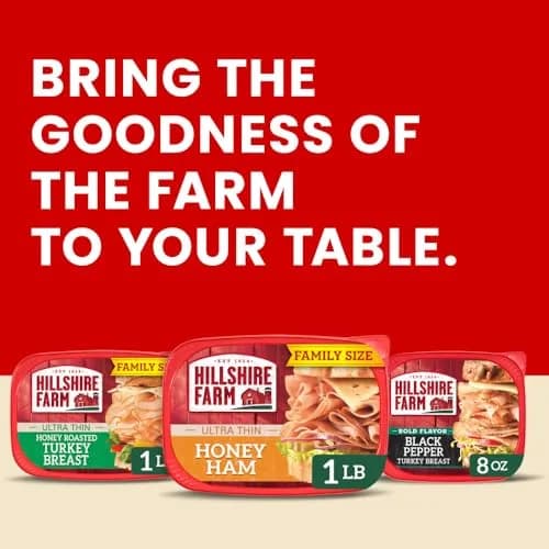 Hillshire Farm Honey Ham 16 oz | Ultra Thin Sliced, Slow Roasted, No Artificial Preservatives thumbnail 6
