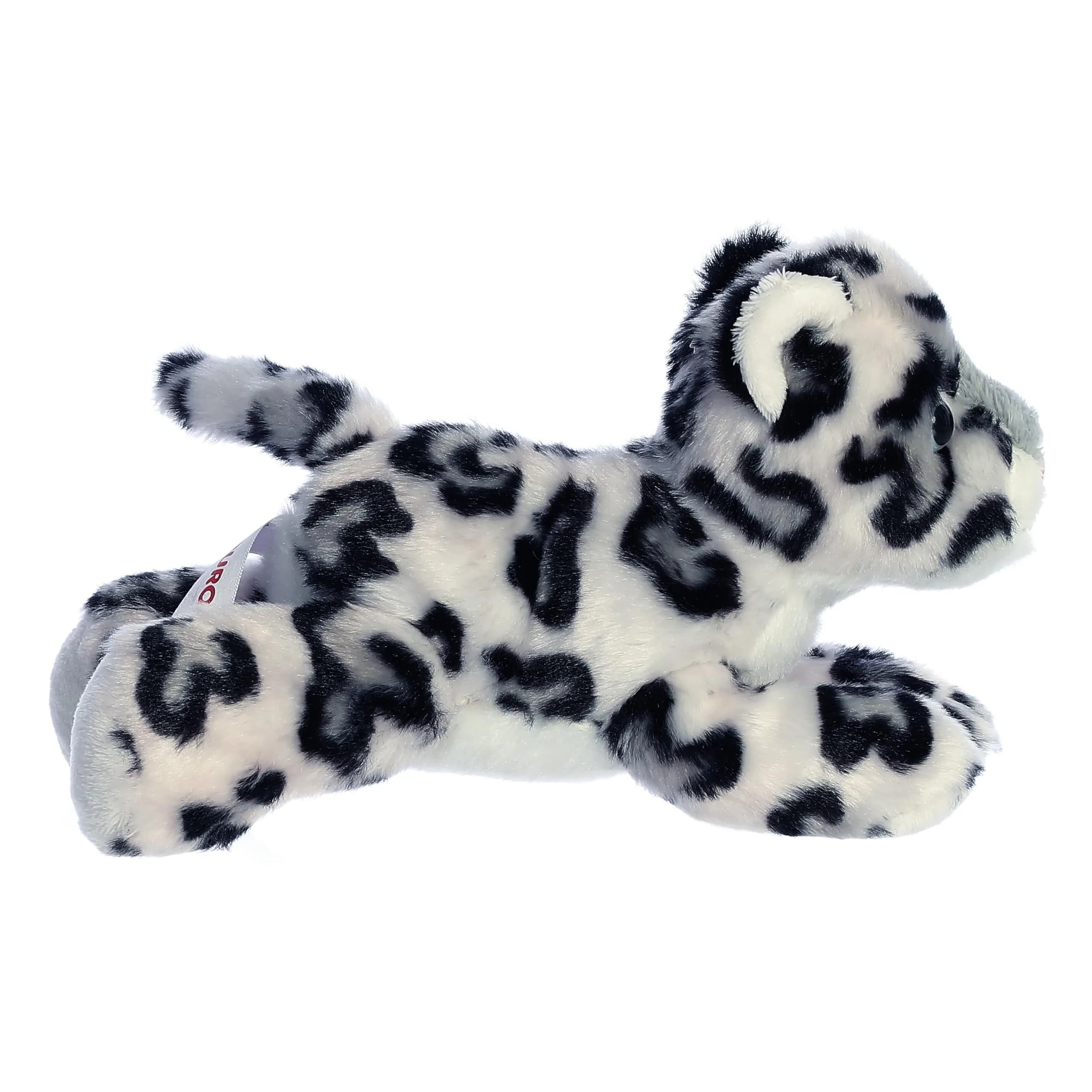 Aurora Mini Flopsie 8 inch (20.32 cm) Snow Leopard Plush Toy | Soft & Adorable Animal - view 2
