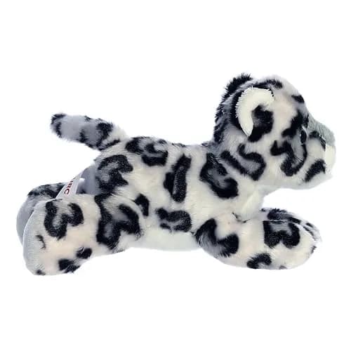 Aurora Mini Flopsie 8 inch (20.32 cm) Snow Leopard Plush Toy | Soft & Adorable Animal thumbnail 2