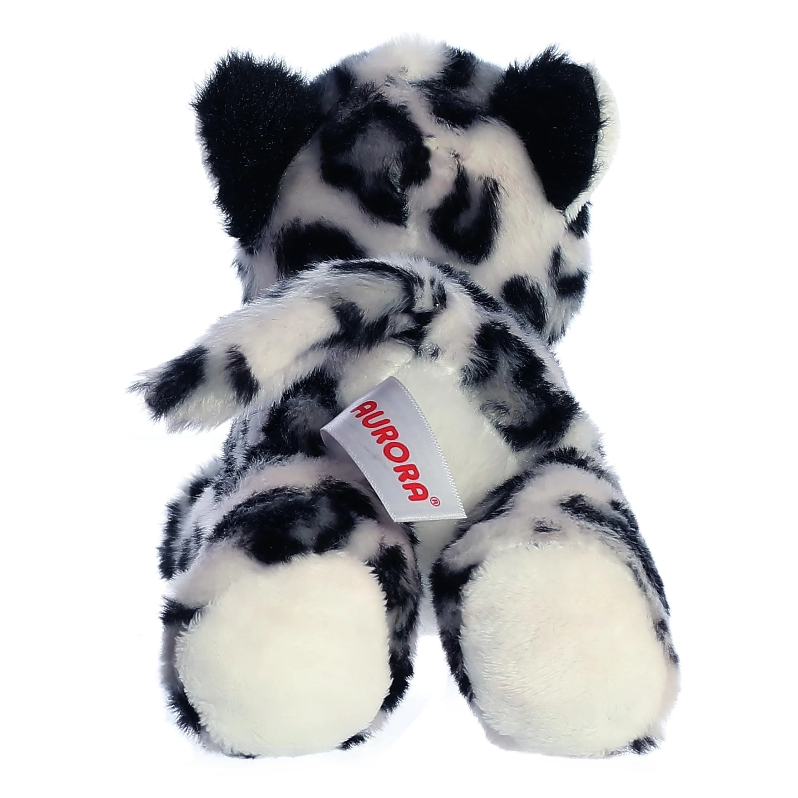 Aurora Mini Flopsie 8 inch (20.32 cm) Snow Leopard Plush Toy | Soft & Adorable Animal - view 3