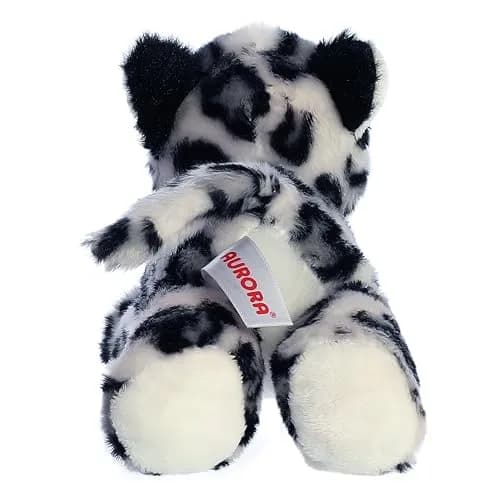 Aurora Mini Flopsie 8 inch (20.32 cm) Snow Leopard Plush Toy | Soft & Adorable Animal thumbnail 3