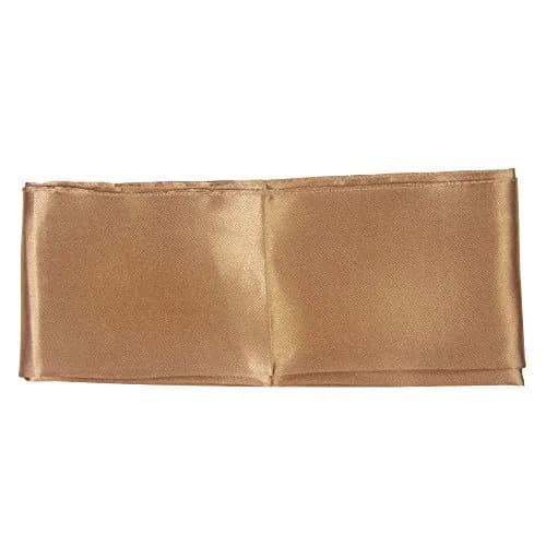 Tiger Claw Kung Fu Sash Light Brown | High-Quality Nylon Satin, 4" Wide, 120" Long thumbnail 1